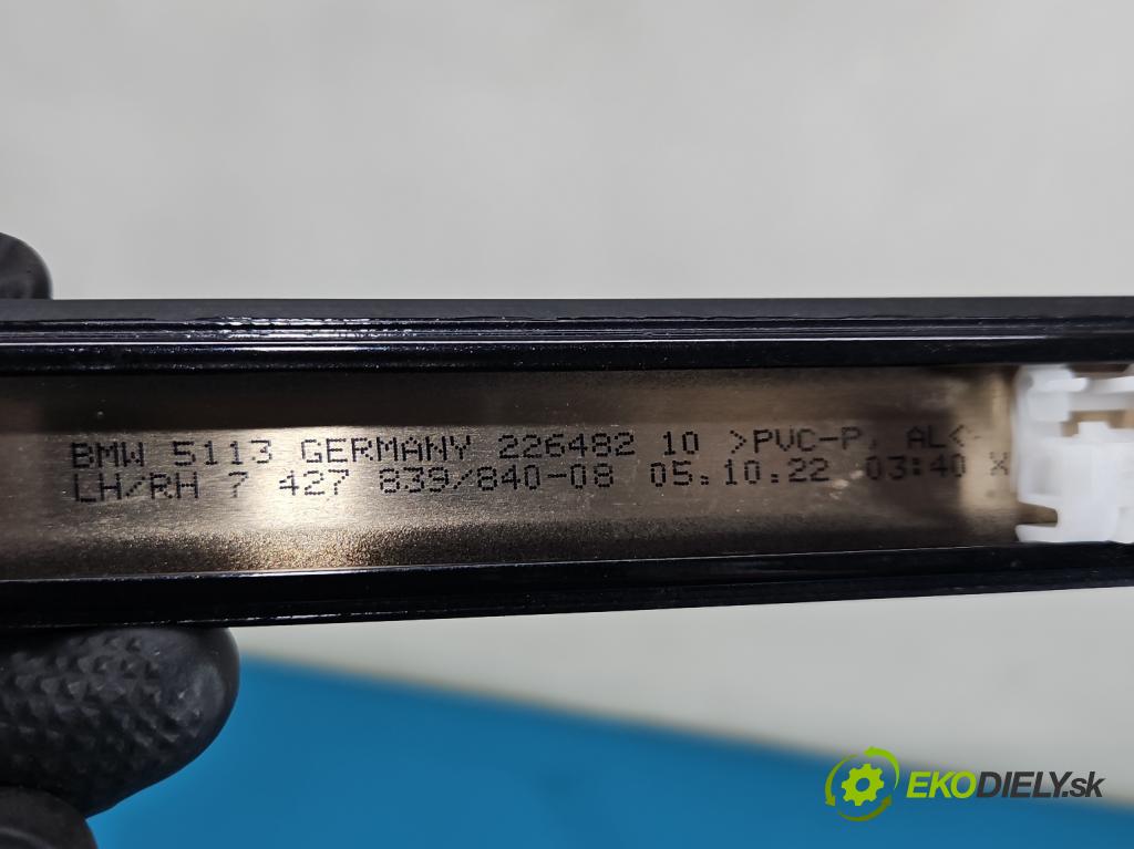 Bmw 3 G20 2018- 2.0 T 156 HP automatic 115 kW 1998 cm3 4- lišta střecha: pravé 8492550-08