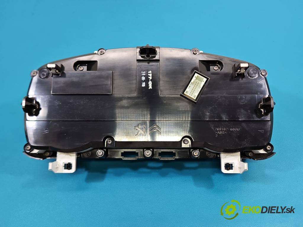 Citroen C3 III 2016-2024 1.2 12V 82 HP manual 60 kW 1199 cm3 5- prístrojovka/ budíky 9823058380 (Prístrojová doska)