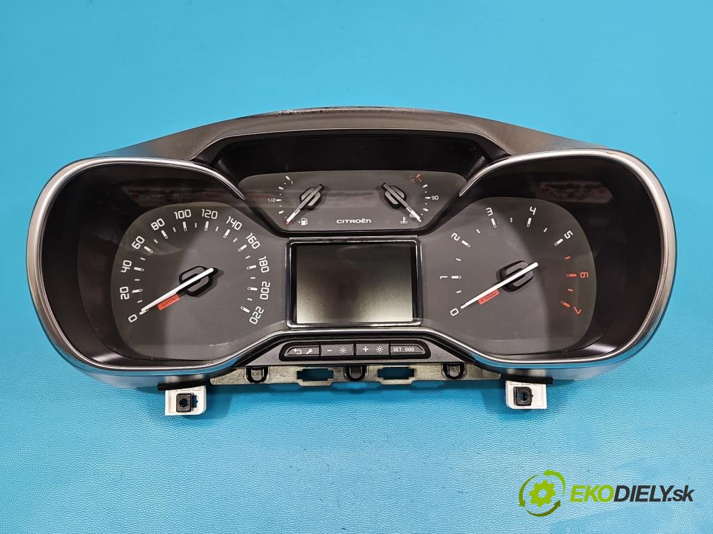 Citroen C3 III 2016-2024 1.2 12V 82 HP manual 60 kW 1199 cm3 5- prístrojovka/ budíky 9823058380 (Prístrojová doska)