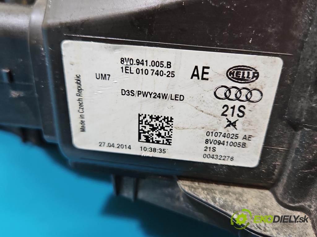 Audi A3 8V 2013-2020 1.8 TFSI 179KM automatic 132 kW 1798 cm3 4- světlo levý 8V0941005B (Klika dveří ostatní)