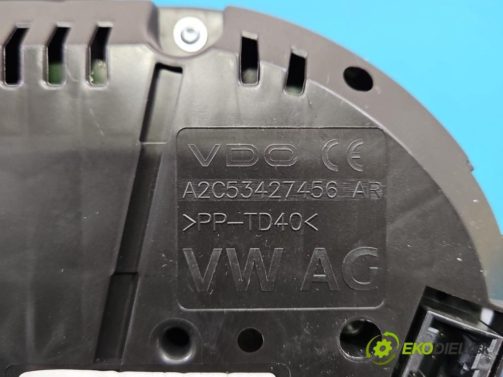 Audi A3 8V 2013-2020 1.8 TFSI 179KM automatic 132 kW 1798 cm3 4- prístrojovka/ budíky 8V0920960B (Prístrojová doska)