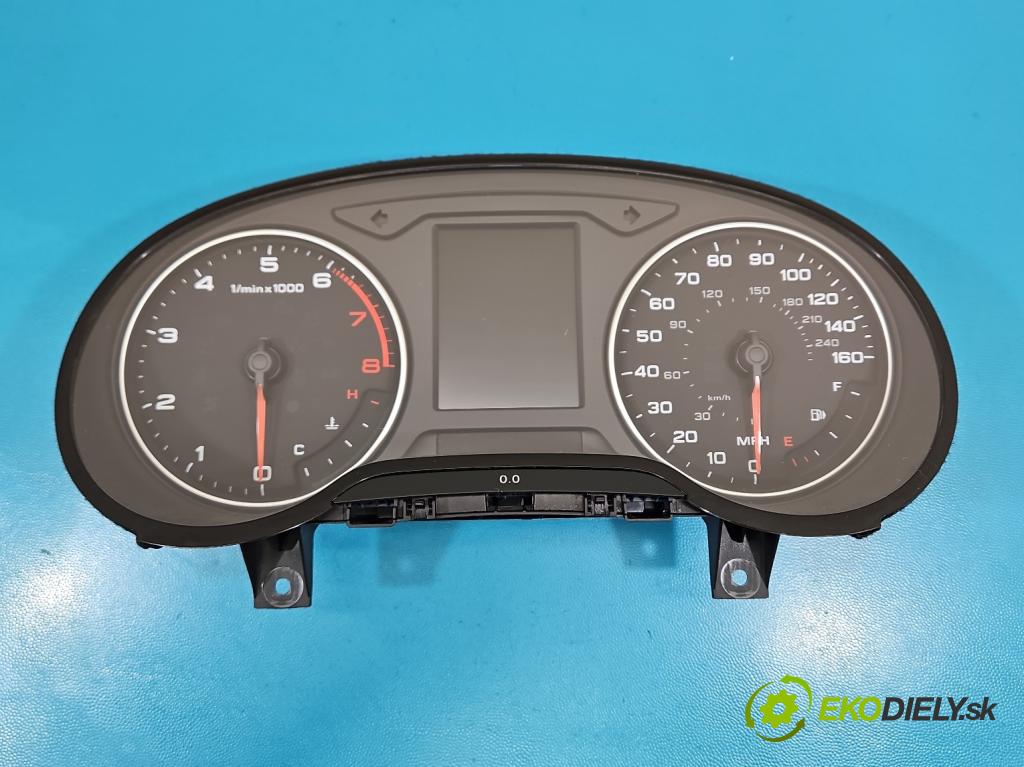 Audi A3 8V 2013-2020 1.8 TFSI 179KM automatic 132 kW 1798 cm3 4- prístrojovka/ budíky 8V0920960B (Prístrojová doska)