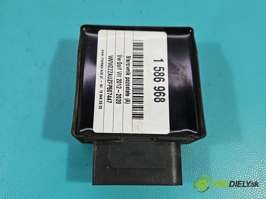 Vw Golf VII 2012-2020 1.6 tdi 105 HP manual 77 kW 1598 cm3 5- riadiaca jednotka ostatné 5Q0906121F