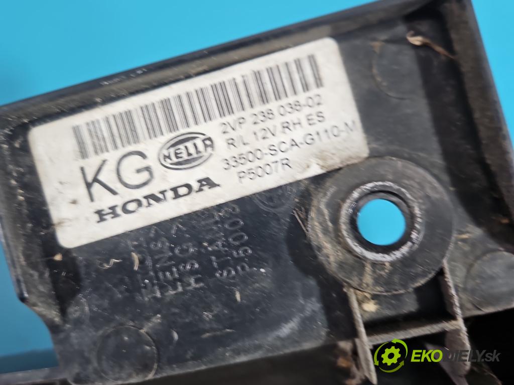 Honda CR-V II 2001-2006 2.2 CTDi: N22A2 140 HP manual 103 kW 2204 cm3 5- svetlo / reflektor zadné pravé 33500-SCA-G110-M (Kľučka dverí ostatné)