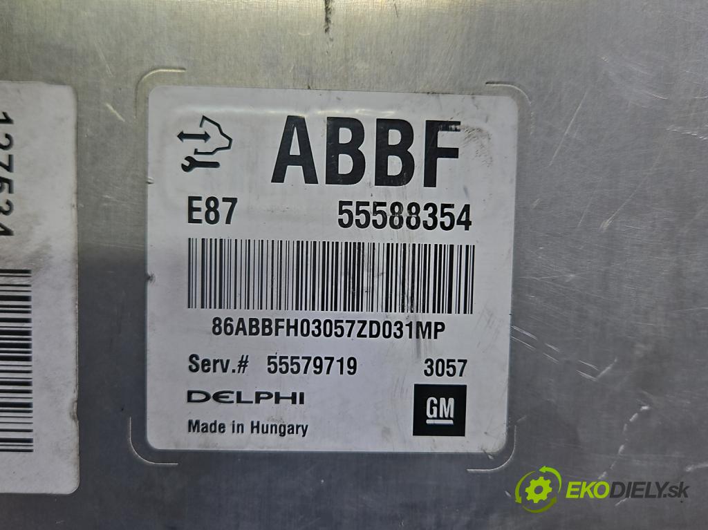 Opel Astra IV 2009-2015 1.7 cdti 110 HP manual 81 kW 1686 cm3 5- riadiaca jednotka motora 55588354