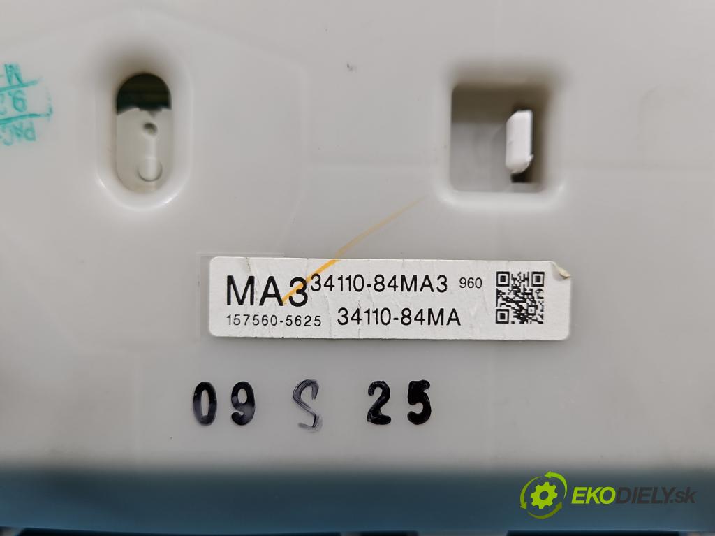 Suzuki Celerio 1.0 12V 68 HP manual 50 kW 998 cm3 5- prístrojovka/ budíky 34110-84MA3 (Prístrojová doska)