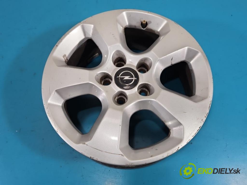 Opel Zafira B 2005-2014 1.9 cdti 120 hp manual 88 kW 1910 cm3 5- Felga hliník 16" komplet