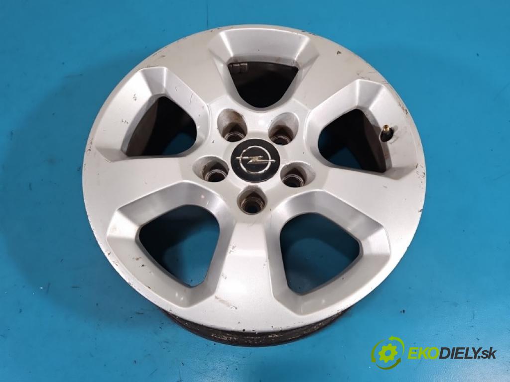 Opel Zafira B 2005-2014 1.9 cdti 120 hp manual 88 kW 1910 cm3 5- Felga hliník 16" komplet