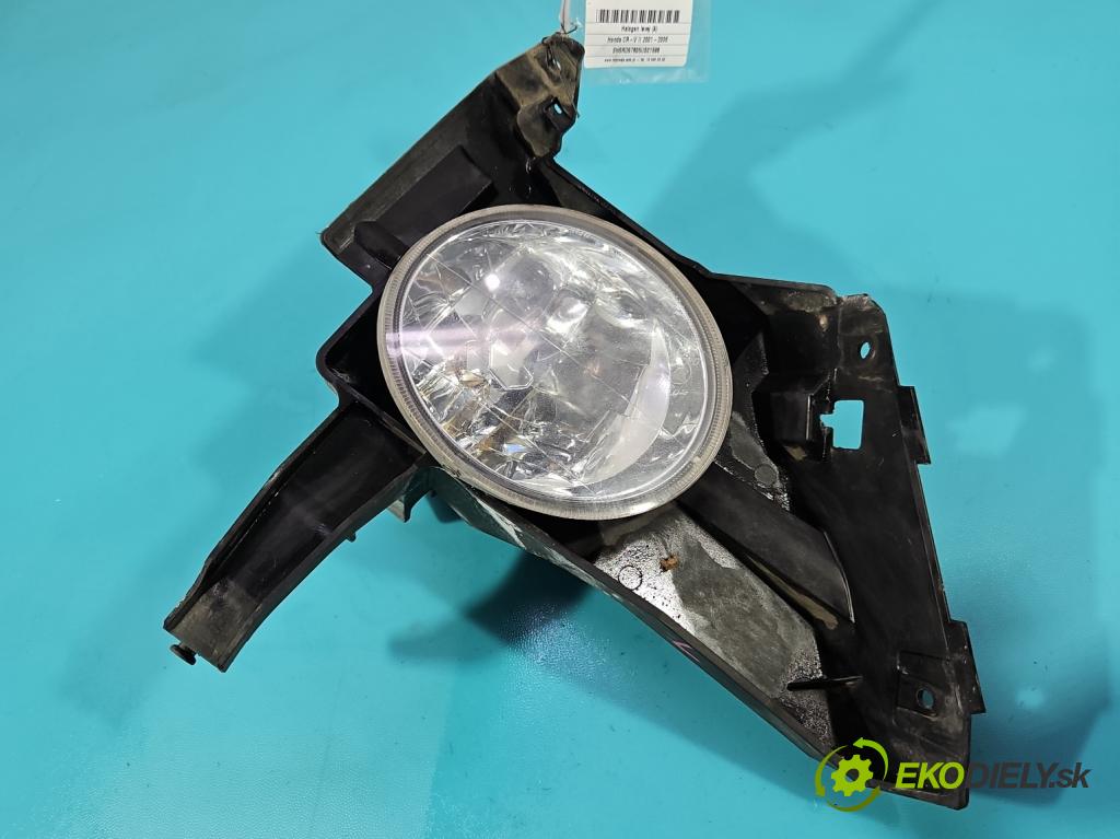 Honda CR-V II 2001-2006 2.2 CTDi: N22A2 140 HP manual 103 kW 2204 cm3 5- Halogen ľavý 114-22551 (Kľučka dverí ostatné)