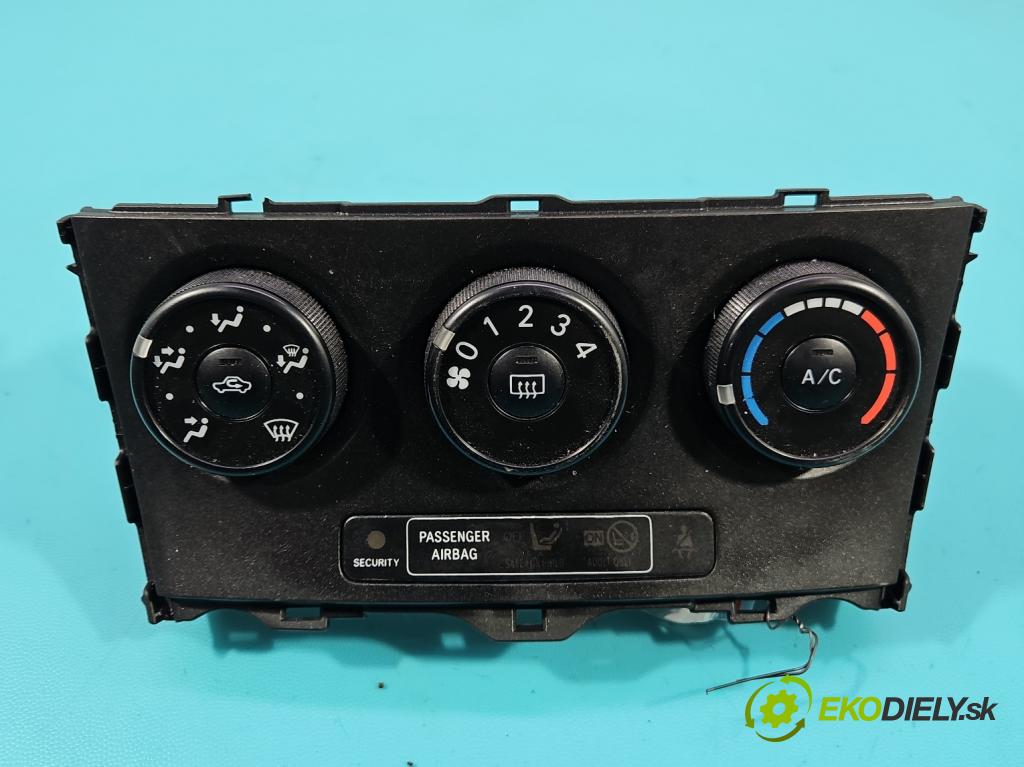Toyota Auris I 2006-2013 1.3 16V 99 HP manual 73 kW 1329 cm3 5- panel kúrenia 55406-02420