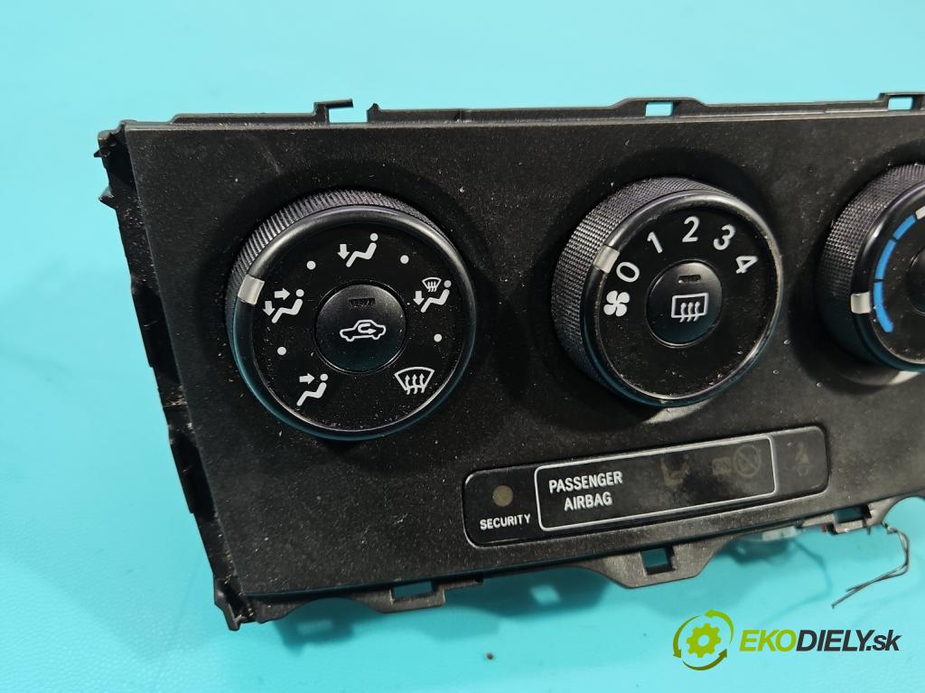 Toyota Auris I 2006-2013 1.3 16V 99 HP manual 73 kW 1329 cm3 5- panel kúrenia 55406-02420