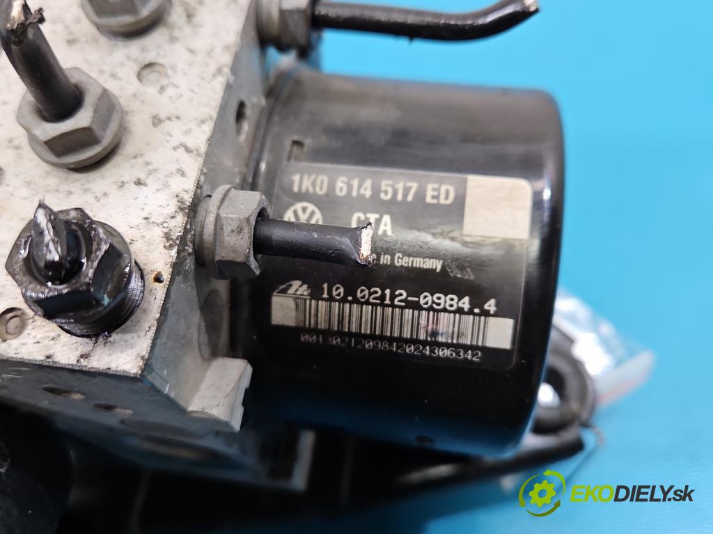 Vw Caddy III 2K 2003-2020 2.0 tdi 140 HP manual 103 kW 1968 cm3 5- čerpadlo abs 1K0614517ED (Pumpa ABS)
