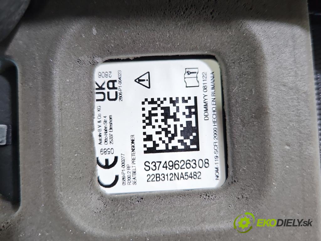 Bmw 3 G20 2018- 2.0 T 156 hp automatic 115 kW 1998 cm3 4- stěna bezpečnost zadní levý 7496263