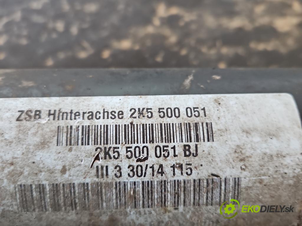 Vw Caddy III 2K 2003-2020 2.0 tdi 140 hp manual 103 kW 1968 cm3 5- zadní výztuha 2K5500051BJ (Zadní výztuha)