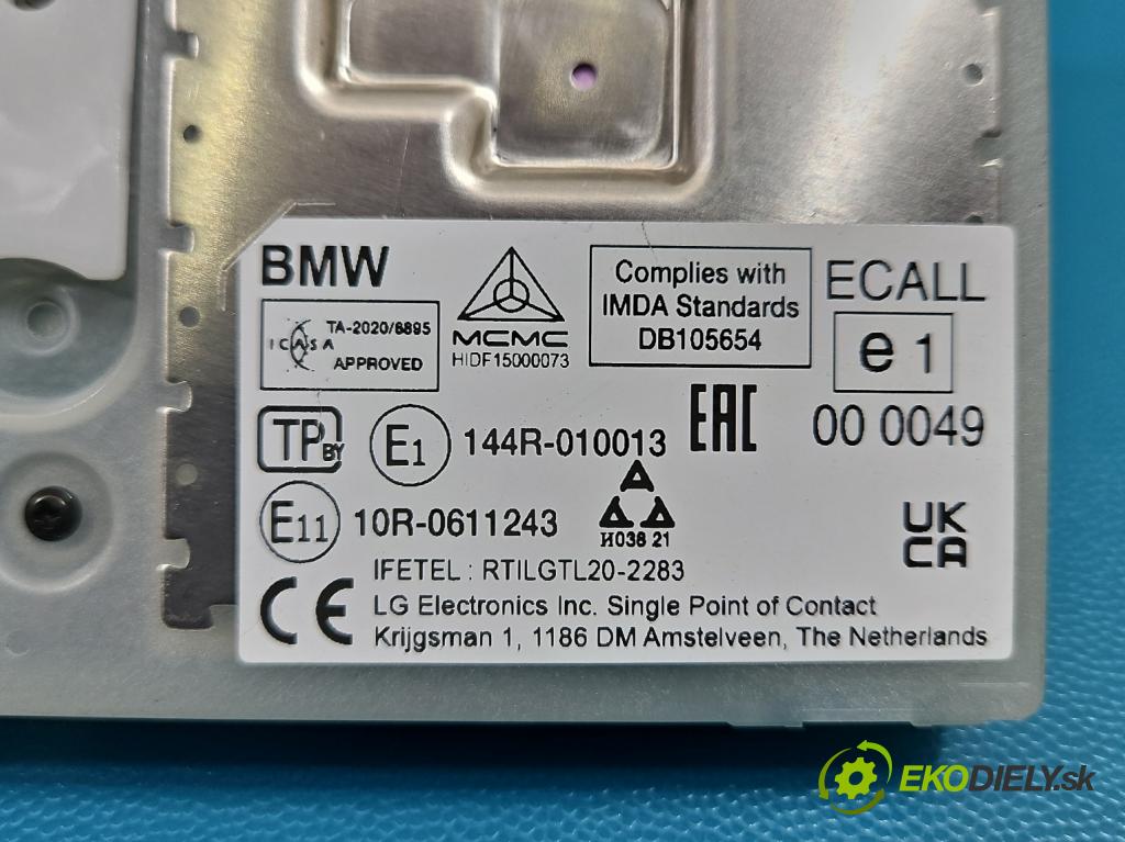 Bmw 3 G20 2018- 2.0 T 156 HP automatic 115 kW 1998 cm3 4- riadiaca jednotka ostatné 5A7C811