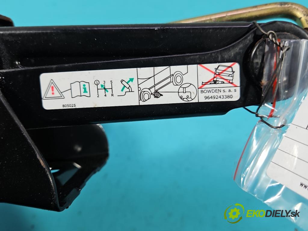 Citroen C4 I 2004-2011 1.4 16V 88 hp manual 65 kW 1360 cm3 5- mechanismus stahování automobilový 9649243380