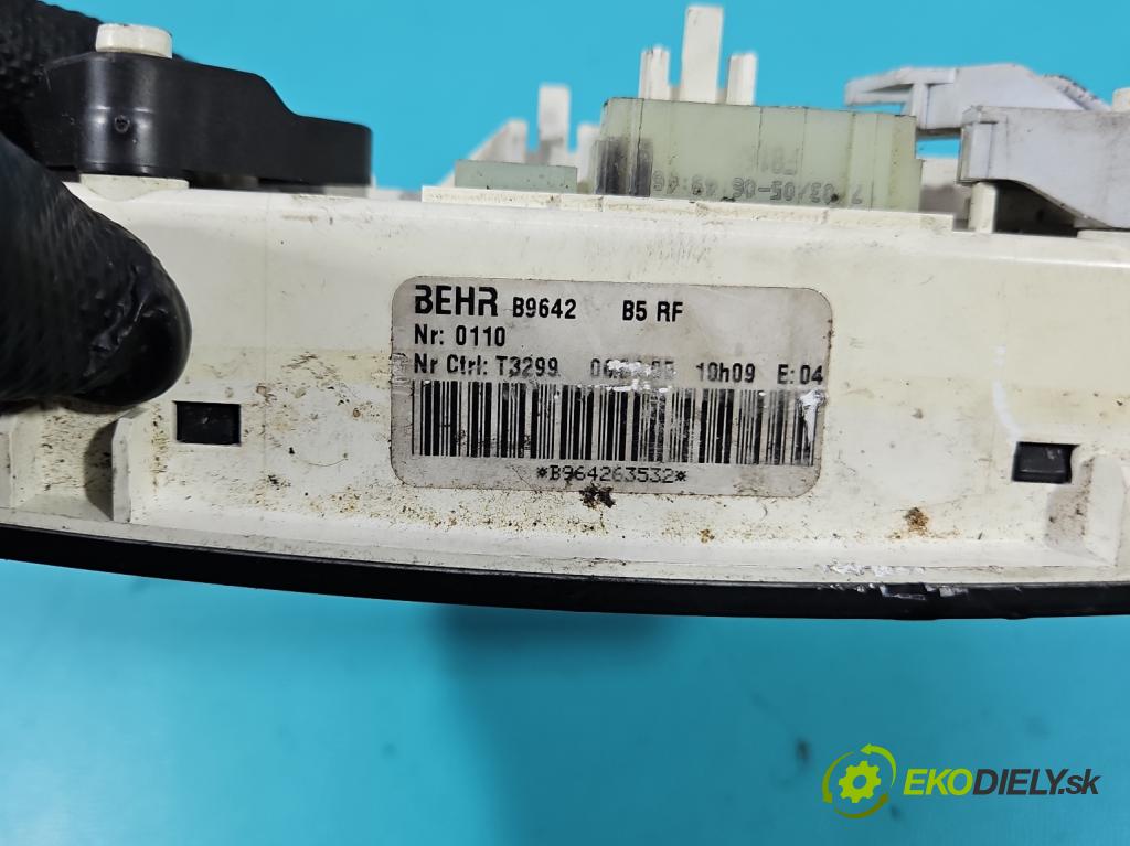 Citroen C4 I 2004-2011 1.4 16V 88 HP manual 65 kW 1360 cm3 5- panel kúrenia B9642
