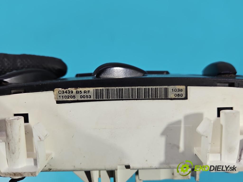 Citroen C4 I 2004-2011 1.4 16V 88 HP manual 65 kW 1360 cm3 5- panel kúrenia B9642