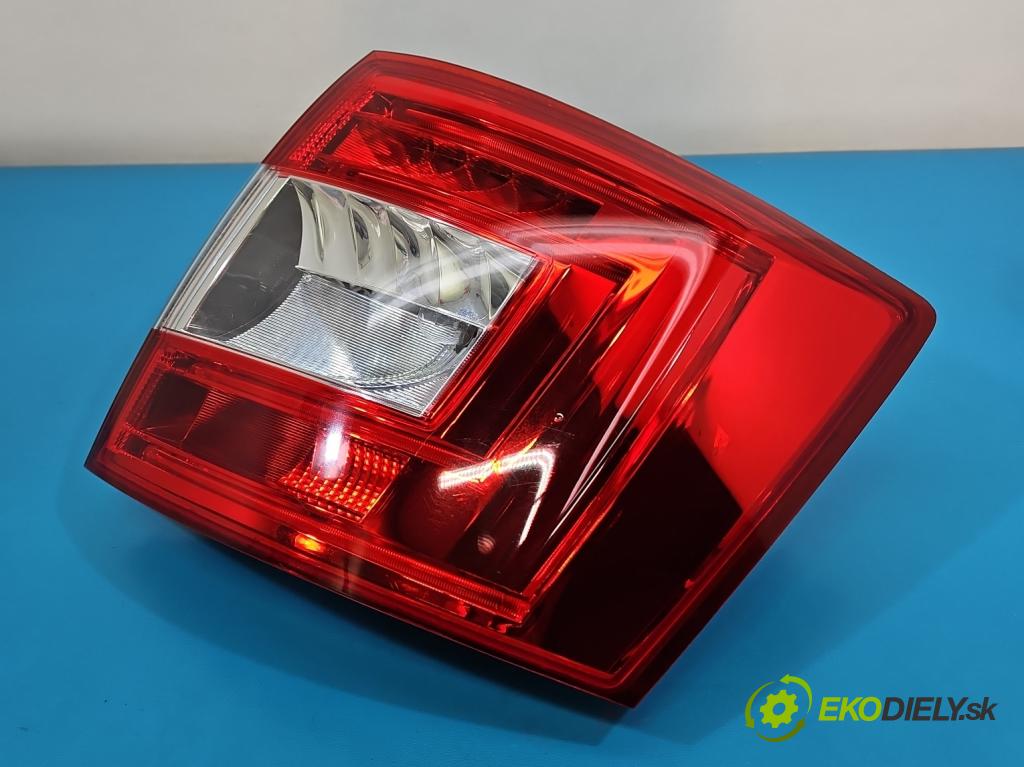 Skoda Octavia III 2013- 2.0 tdi 150 HP manual 110 kW 1968 cm3 5- svetlo / reflektor zadné pravé 5E9945096A (Kľučka dverí ostatné)