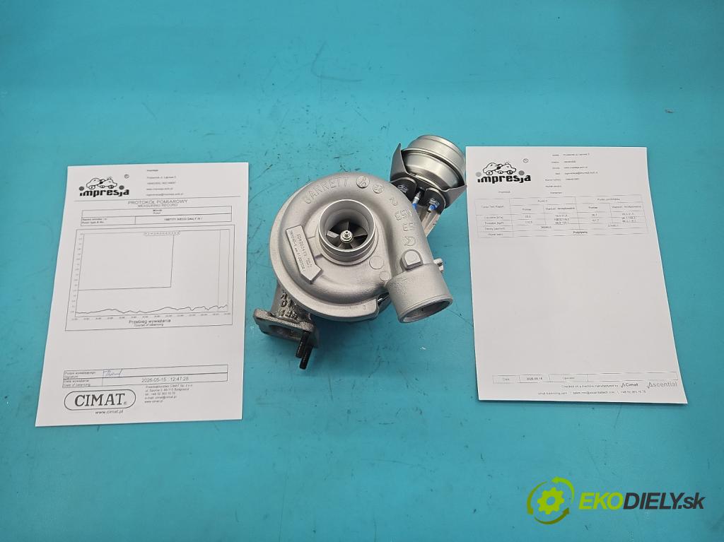 Iveco Daily IV 2006-2014 2.3 HPI 136hp manual 100 kW 2287 cm3 5- Turbodmychadlo repasováno 769040-1