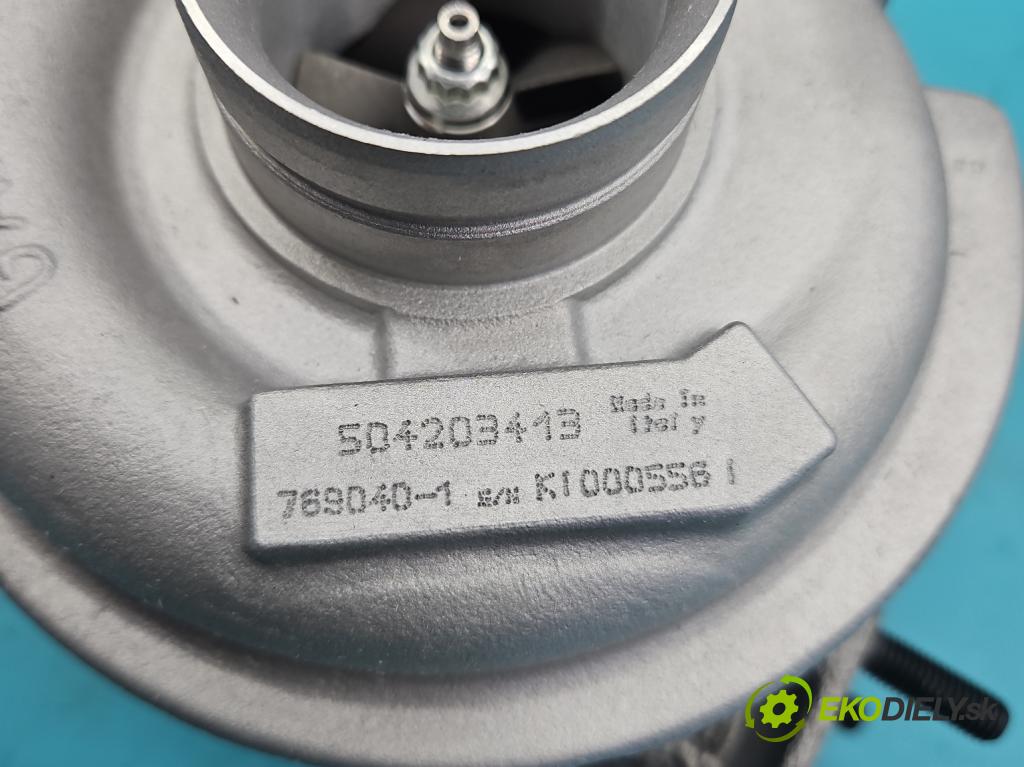 Iveco Daily IV 2006-2014 2.3 HPI 136 HP manual 100 kW 2287 cm3 5- turbodúchadlo, turbo repasovaná 769040-1