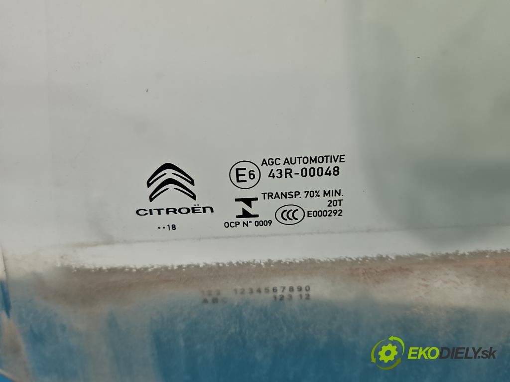 Citroen C3 III 2016-2024 1.2 12V 82 HP manual 60 kW 1199 cm3 5- sklo dvere zadné ľavé