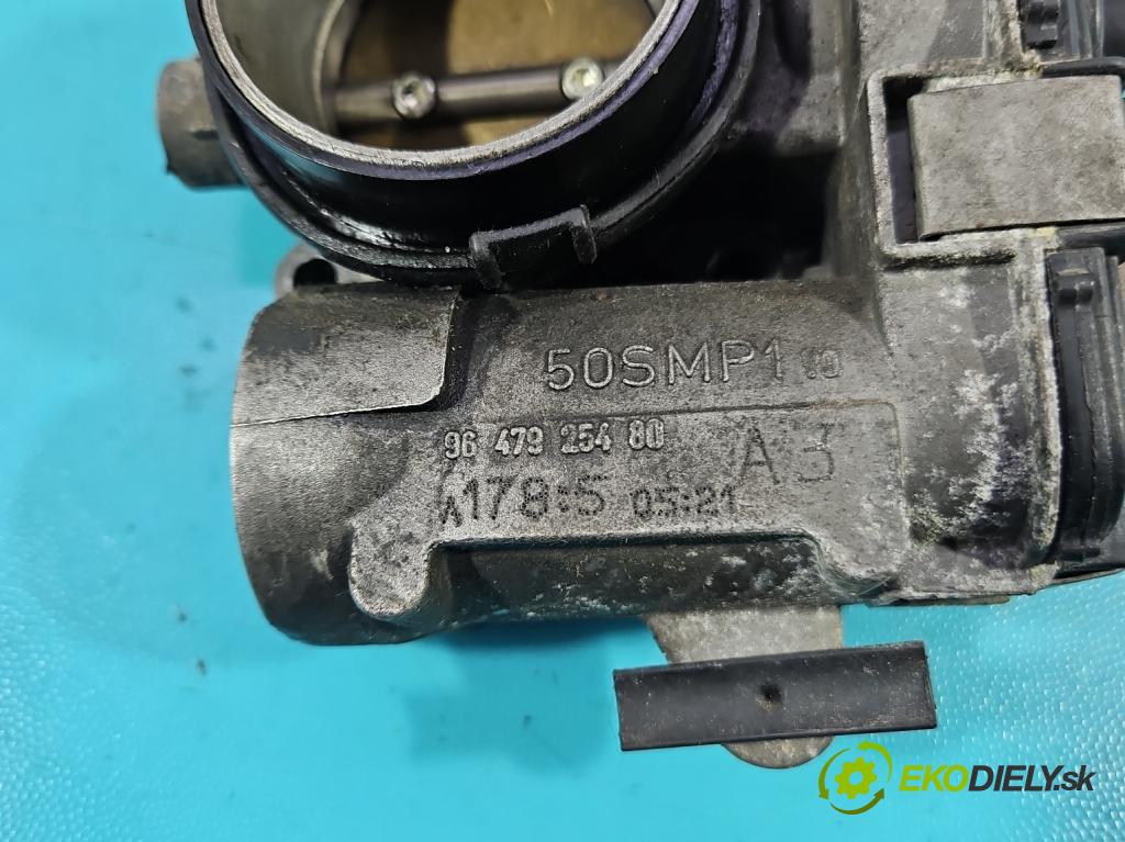 Citroen C4 I 2004-2011 1.4 16V 88 HP manual 65 kW 1360 cm3 5- klapka 9647925480 (Škrtiaca klapka)