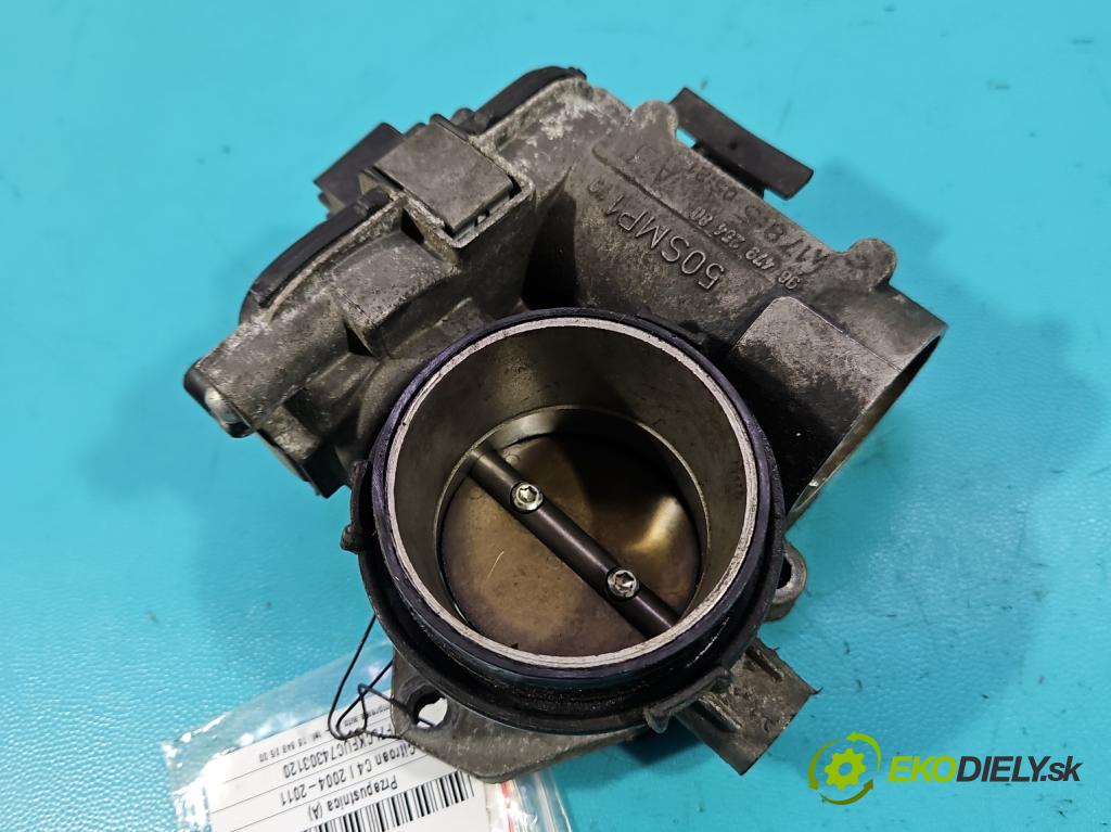 Citroen C4 I 2004-2011 1.4 16V 88 HP manual 65 kW 1360 cm3 5- klapka 9647925480 (Škrtiaca klapka)