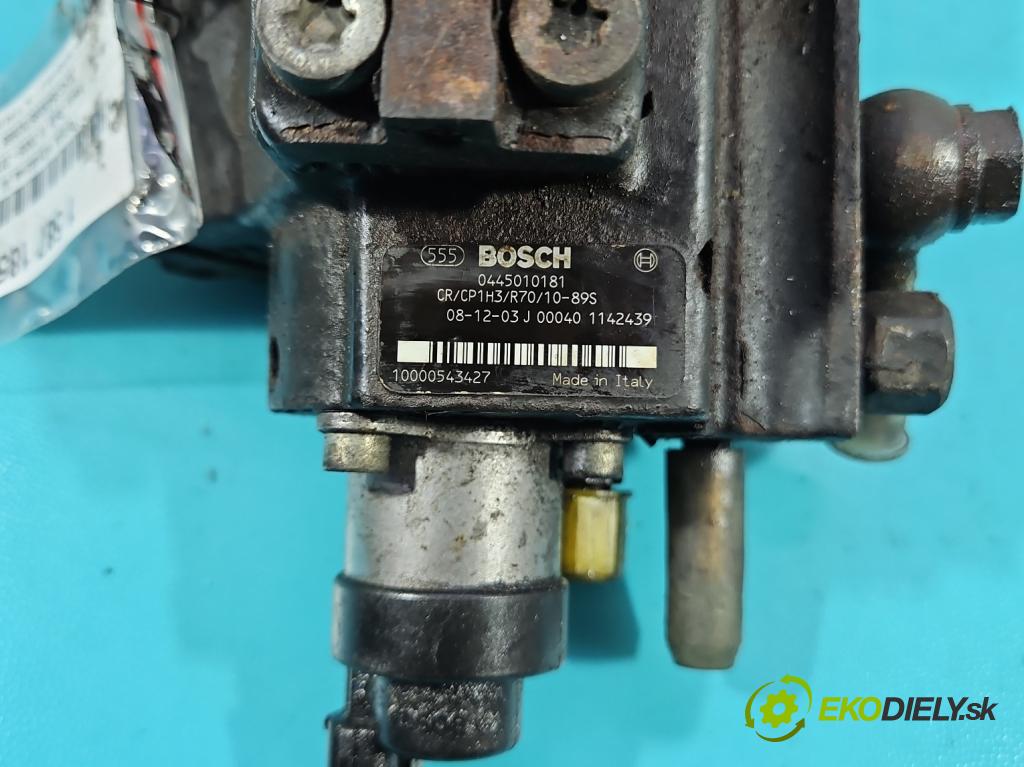 Iveco Daily IV 2006-2014 2.3 HPI 136hp manual 100 kW 2287 cm3 5- čerpadlo vstřikovací 0445010181 (Vstřikovací čerpadlo)