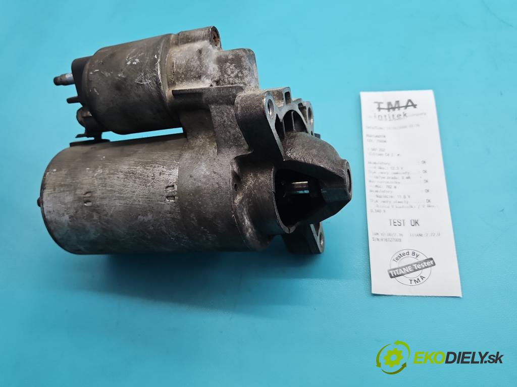 Citroen C4 I 2004-2011 1.4 16V 88 hp manual 65 kW 1360 cm3 5- startér: 9647982880 (Startér)