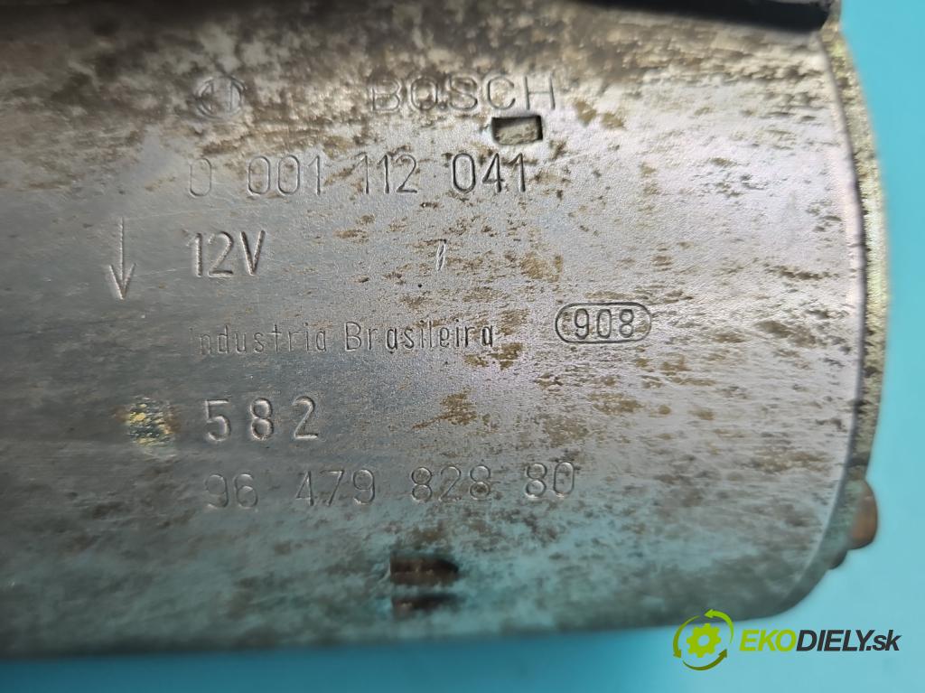 Citroen C4 I 2004-2011 1.4 16V 88 hp manual 65 kW 1360 cm3 5- startér: 9647982880 (Startér)