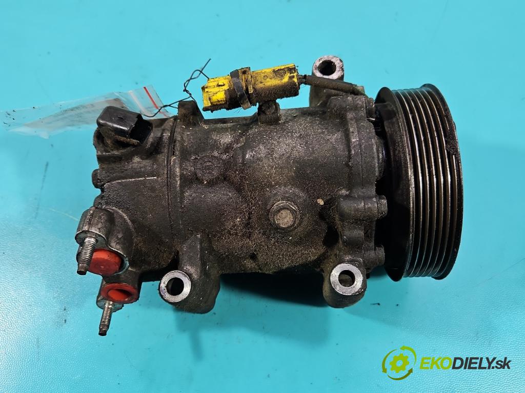 Citroen C4 I 2004-2011 1.4 16V 88 HP manual 65 kW 1360 cm3 5- Kompresor: klimatizácie 9651910980 (Kompresor klimatizácie)