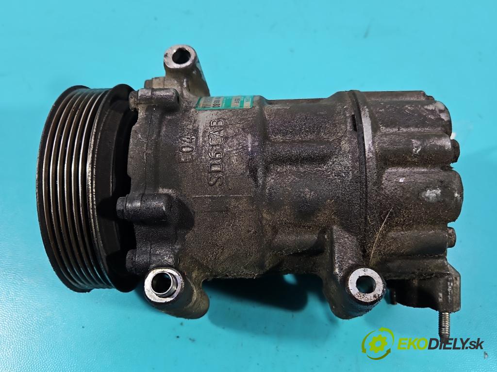Citroen C4 I 2004-2011 1.4 16V 88 HP manual 65 kW 1360 cm3 5- Kompresor: klimatizácie 9651910980 (Kompresor klimatizácie)