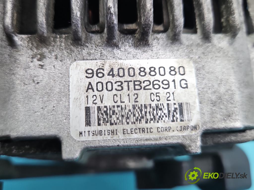 Citroen C4 I 2004-2011 1.4 16V 88 hp manual 65 kW 1360 cm3 5- Alternator 9640088080 (Alternátor)