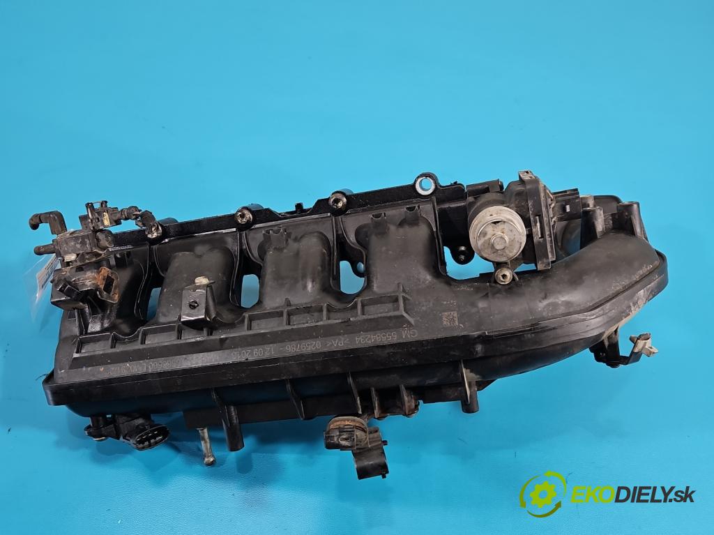 Opel Astra IV 2009-2015 1.7 cdti 110 hp manual 81 kW 1686 cm3 5- potrubí sací 55584234 (Sací potrubí)
