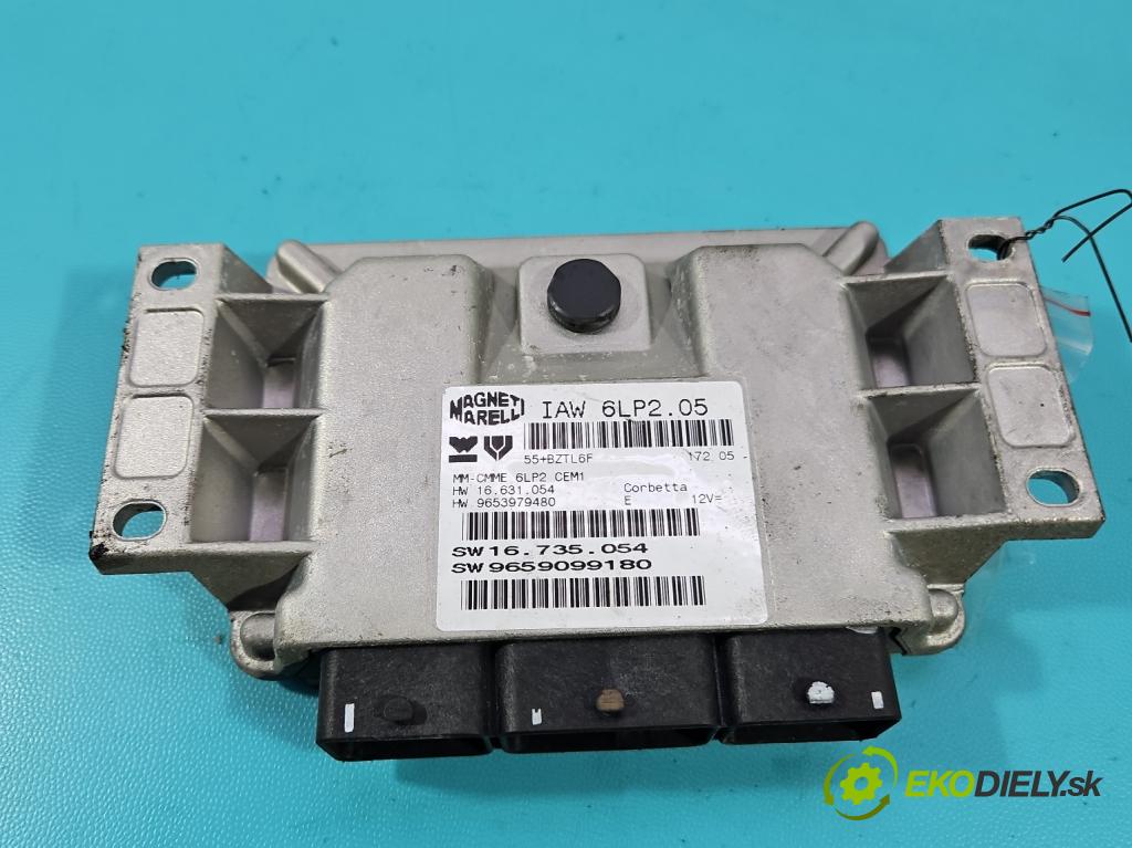 Citroen C4 I 2004-2011 1.4 16V 88 hp manual 65 kW 1360 cm3 5- řídící jednotka motoru IAW 6LP2.05