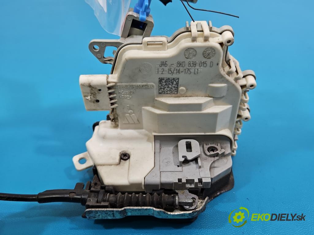 Audi A3 8V 2013-2020 1.8 TFSI 179KM automatic 132 kW 1798 cm3 4- zámok zadné ľavý 8K0839015D