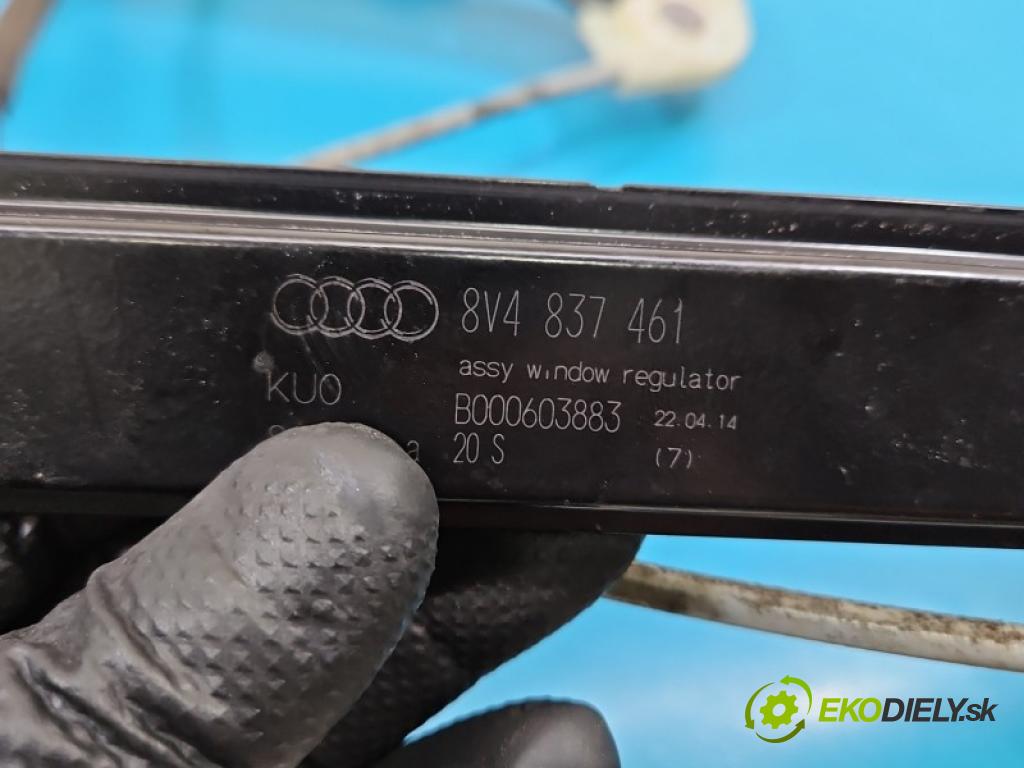 Audi A3 8V 2013-2020 1.8 TFSI 179KM automatic 132 kW 1798 cm3 4- mechanismus stahování přední levý 0130822716