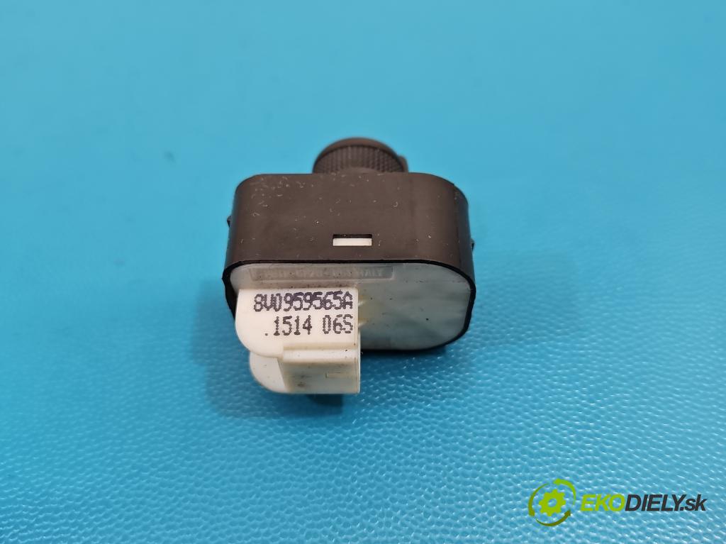 Audi A3 8V 2013-2020 1.8 TFSI 179KM automatic 132 kW 1798 cm3 4- Přepínač oken zpětných zrcátek 8V0959565A