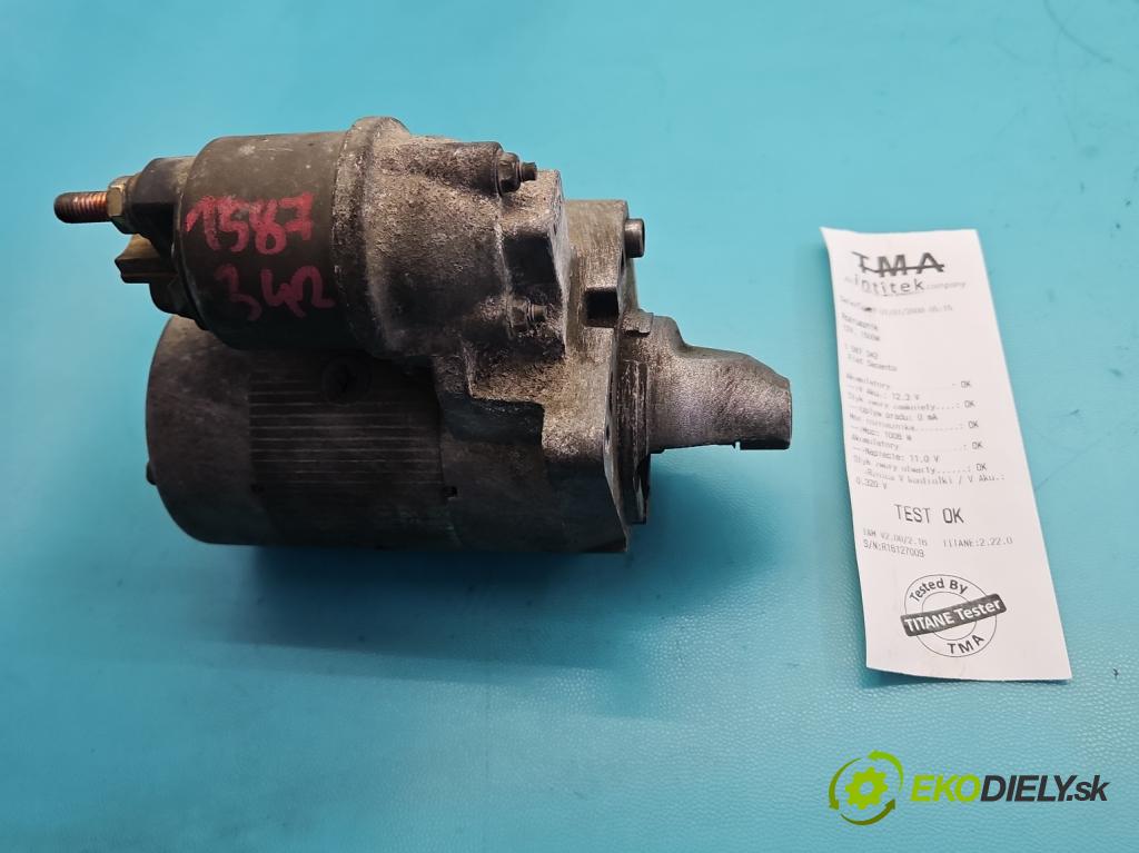 Fiat Seicento 1.1 8V 54 hp manual 40 kW 1108 cm3 3- startér:  (Startér)