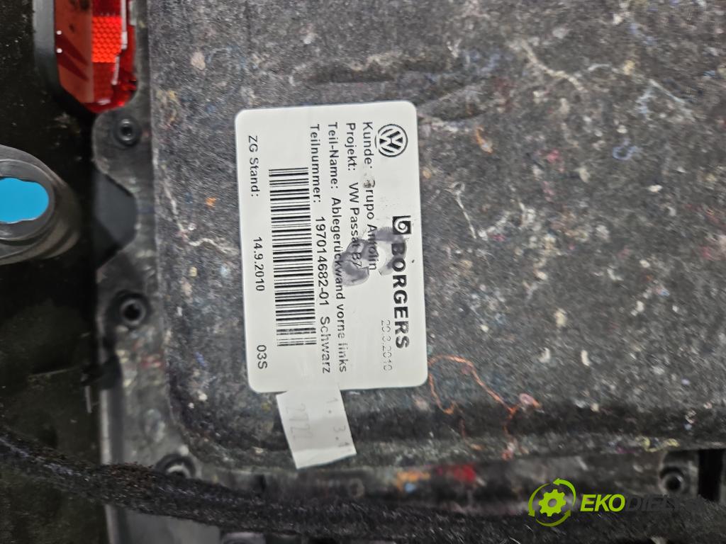 Vw Passat B7 2010-2014 2.0 tdi 140 HP automatic 103 kW 1968 cm3 5- sedačke: komplet