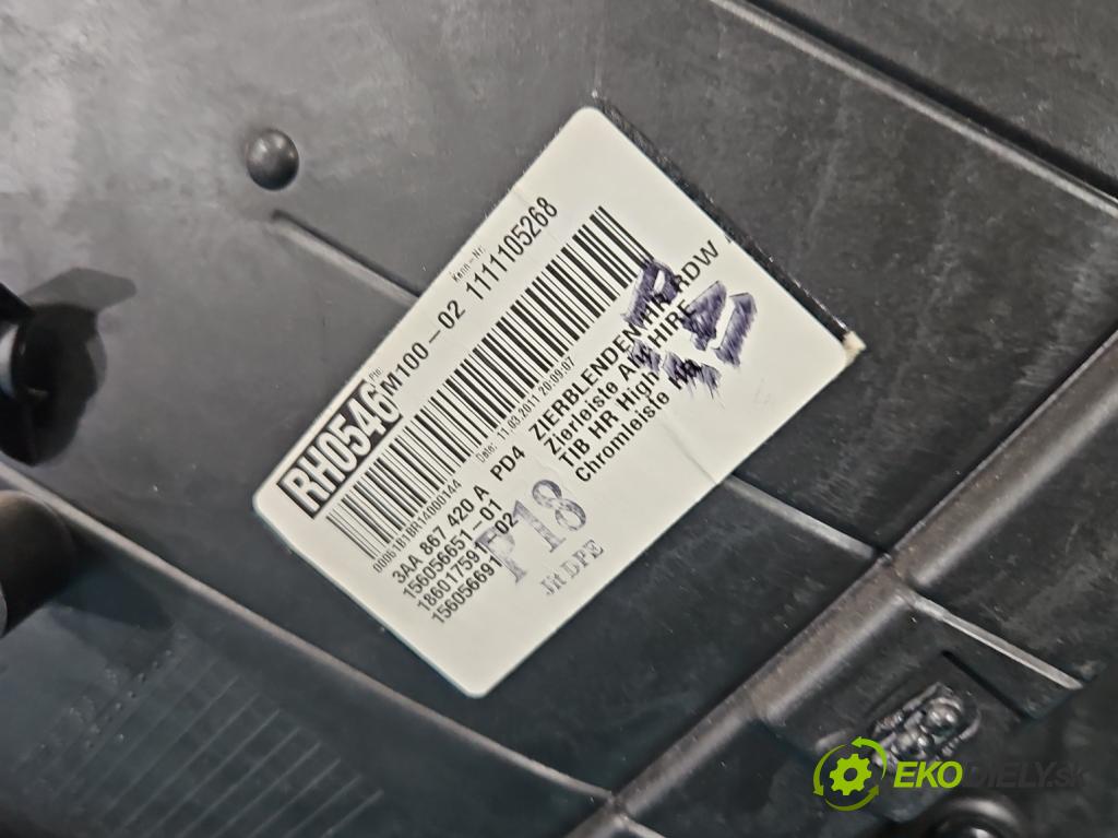 Vw Passat B7 2010-2014 2.0 tdi 140 HP automatic 103 kW 1968 cm3 5- sedačke: komplet