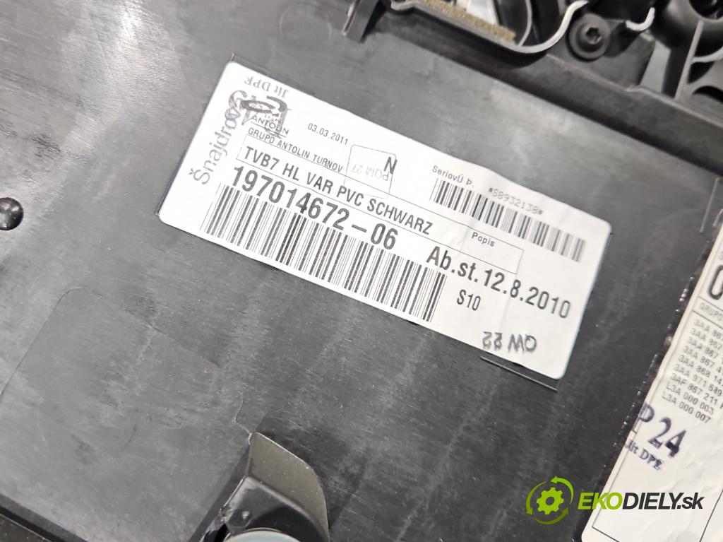 Vw Passat B7 2010-2014 2.0 tdi 140 HP automatic 103 kW 1968 cm3 5- sedačke: komplet