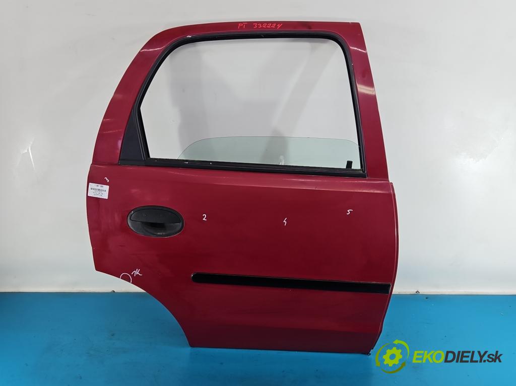 Opel Corsa C 2000-2006 1.0 12V 58 HP manual 43 kW 973 cm3 5- dvere zadné pravé  (Kľučka dverí ostatné)