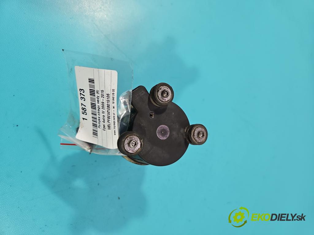 Opel Astra IV 2009-2015 1.7 cdti 110 HP manual 81 kW 1686 cm3 5- pompa obehu voda: 13346941