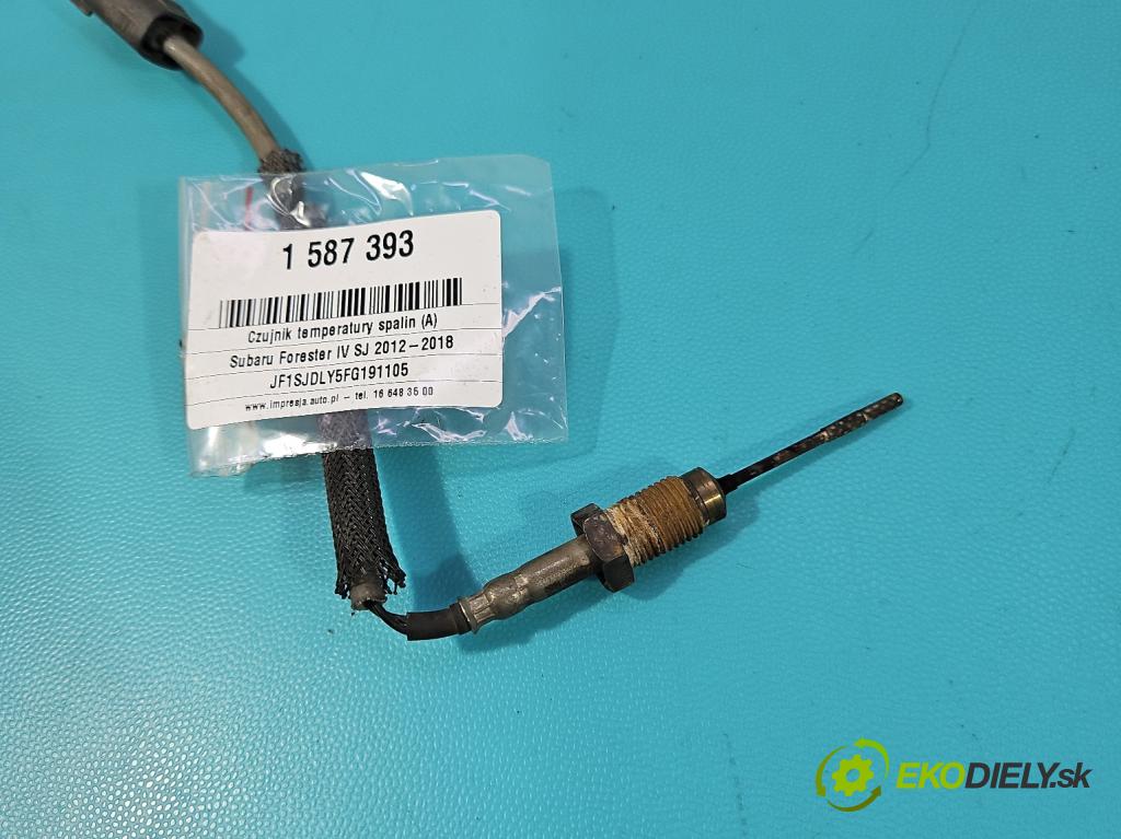 Subaru Forester IV SJ 2012-2018 2.0 D BOXER 147 HP automatic 108 kW 1998 cm3 5- snímač teploty: výfukové 22629AA070 (Snímač)
