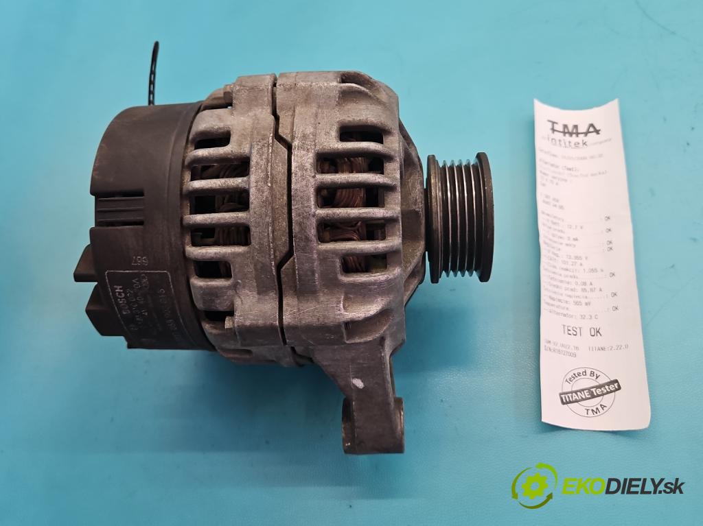 Audi A4 B5 1994-2001 1.8 20V 125 hp manual 92 kW 1781 cm3 4- Alternator 0123310022 (Alternátor)