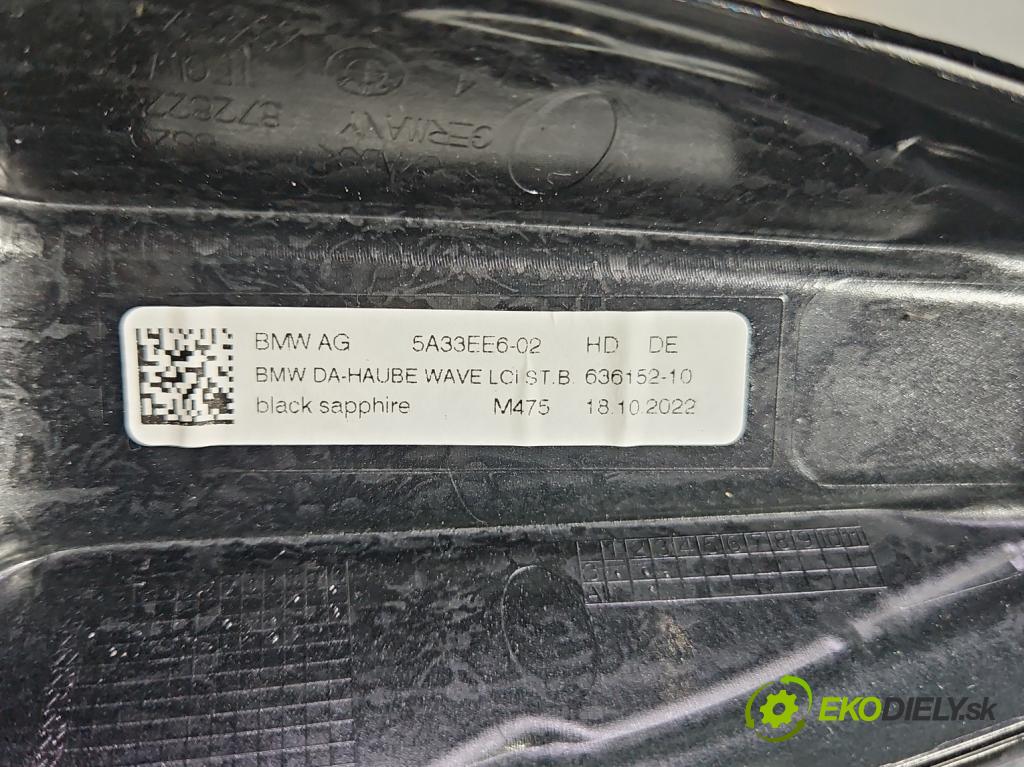 Bmw 3 G20 2018- 2.0 T 156 hp automatic 115 kW 1998 cm3 4- Antena 9825130
