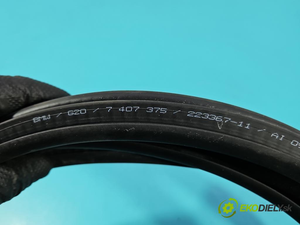Bmw 3 G20 2018- 2.0 T 156 HP automatic 115 kW 1998 cm3 4- Těsnění: dvere zadné pravé 7407375 (Karoséria ostatné)