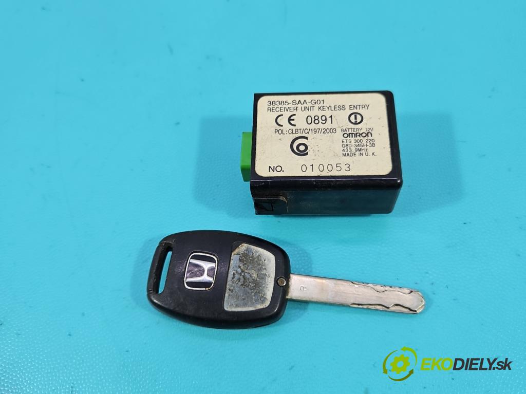 Honda CR-V II 2001-2006 2.2 CTDi: N22A2 140 HP manual 103 kW 2204 cm3 5- riadiaca jednotka motora 0281012132